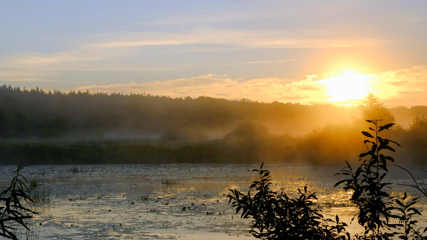 Восход, озеро Сосновое.