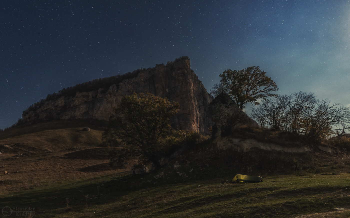 Лунной ночью у Ахмет-горы...