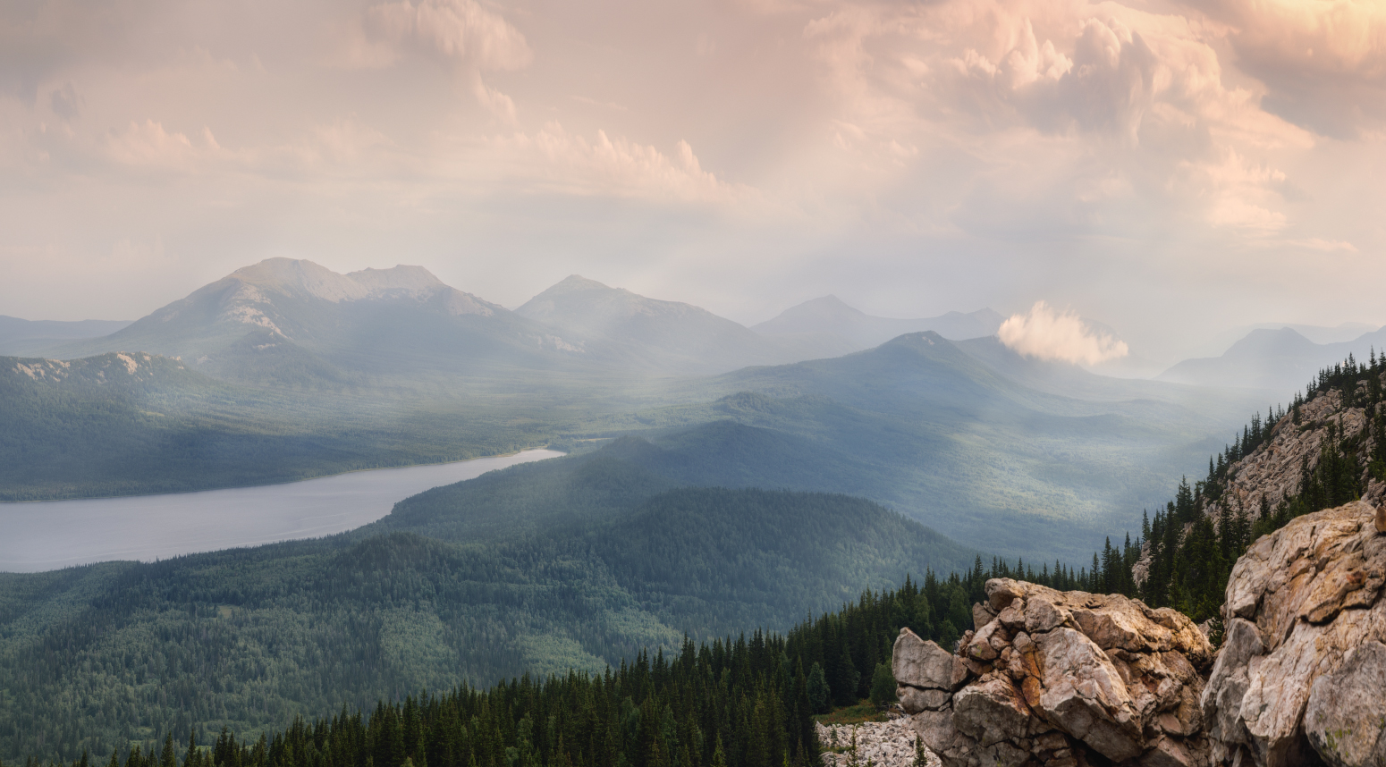 В мягкой дымке