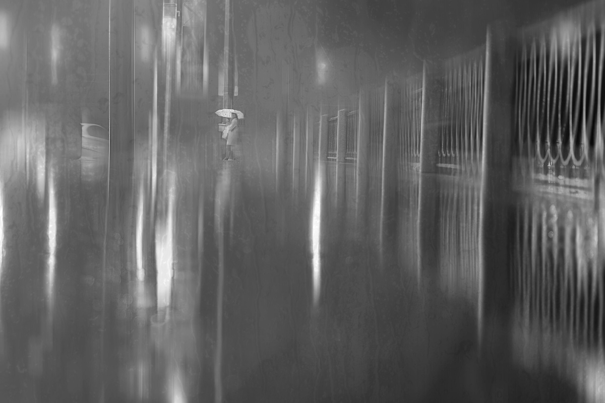 осенним вечером