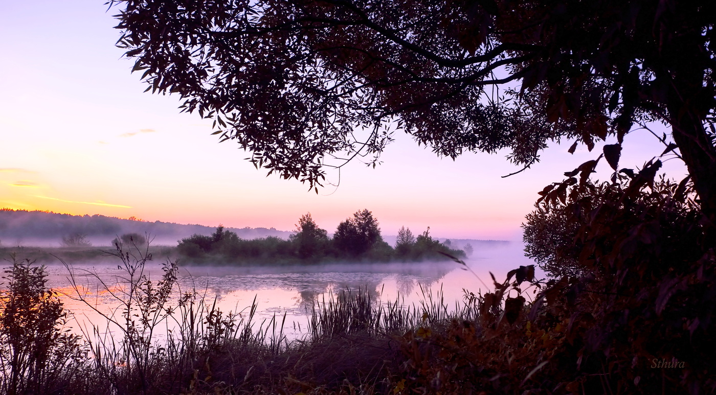 Солнце ещё не встало.