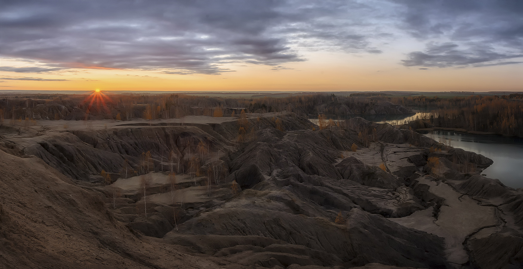 Рассвет в Кондуках.