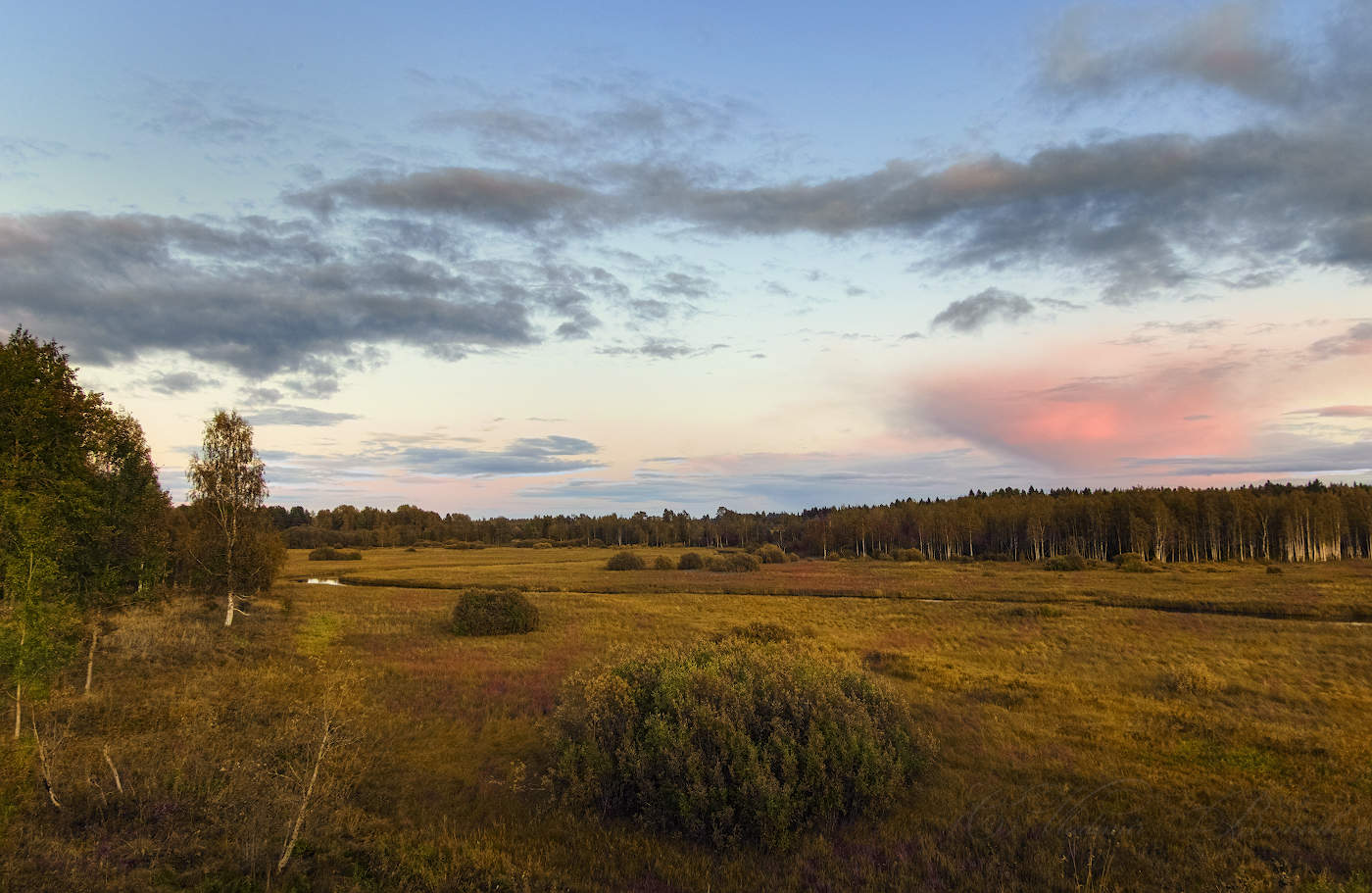 Начало золотой осени