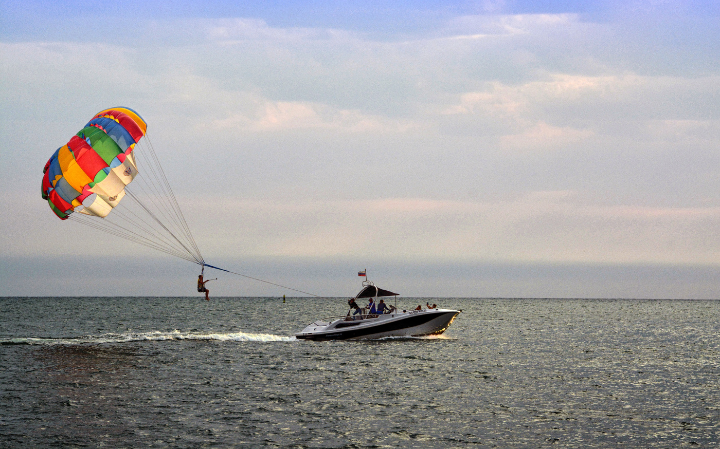 Селфи на парашюте...