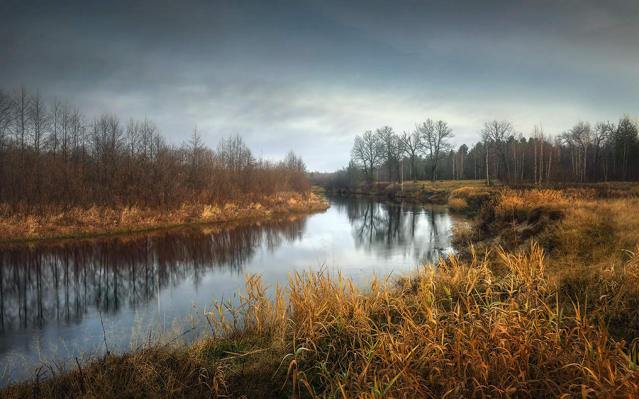 Холодный октябрь..