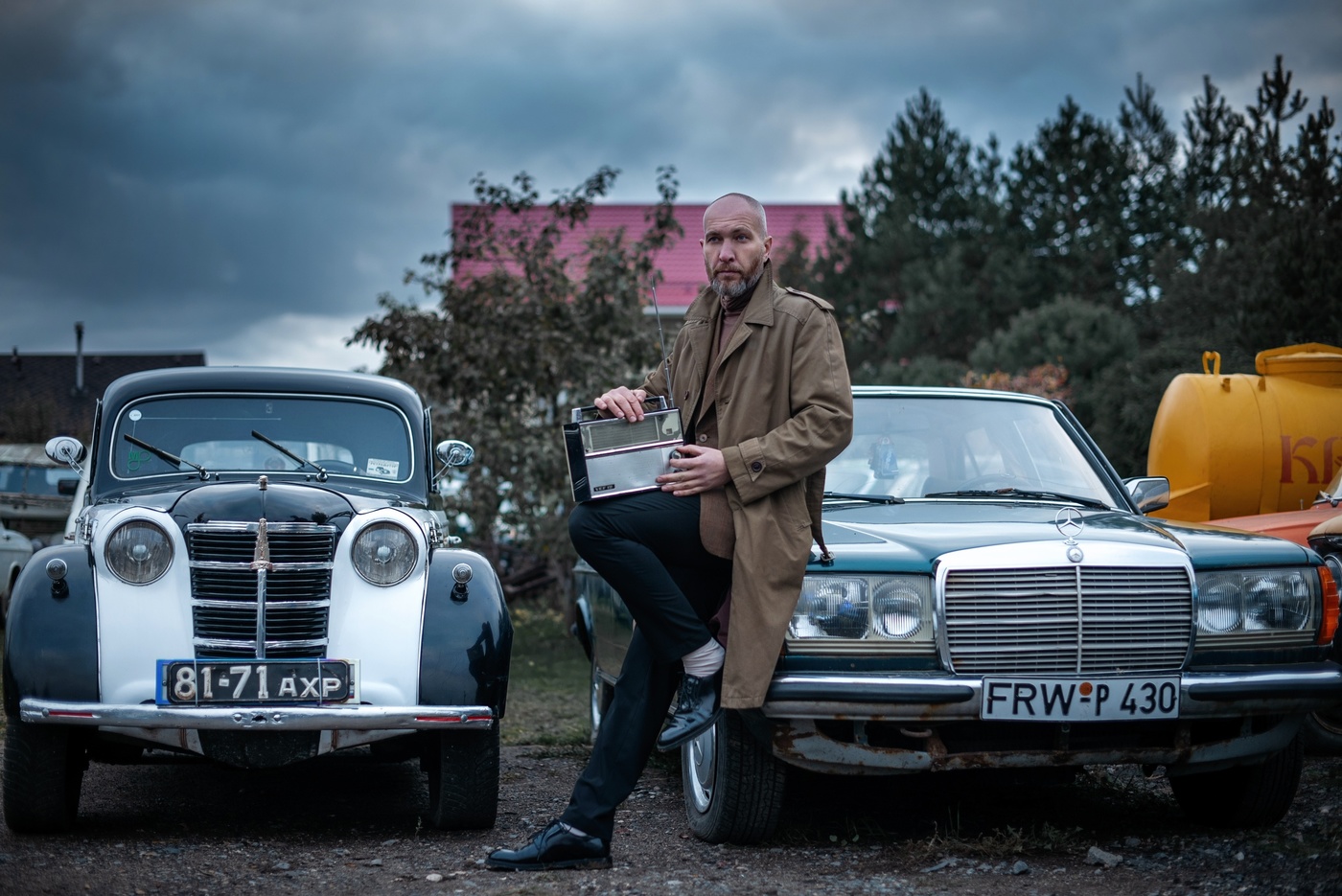 Сергей и радиоприёмник