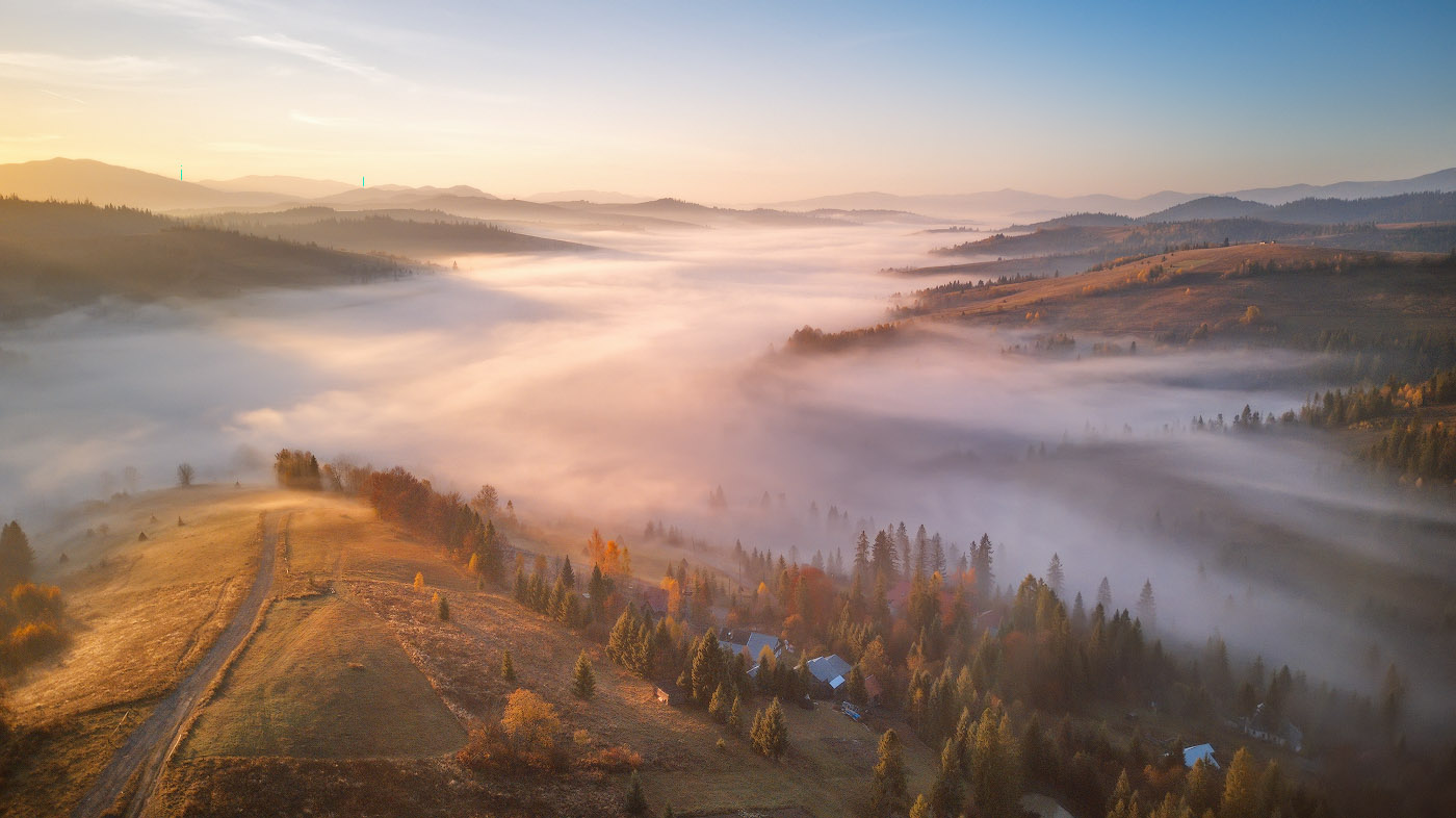 Карпатское осеннее утро