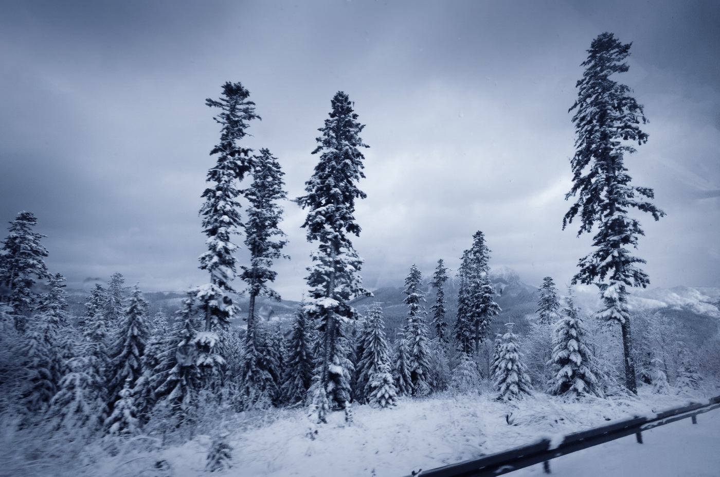 Зимний вечер в Татрах