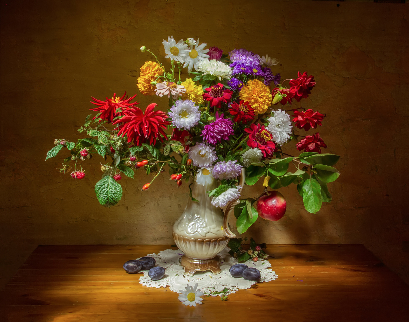 Последний осени букет...