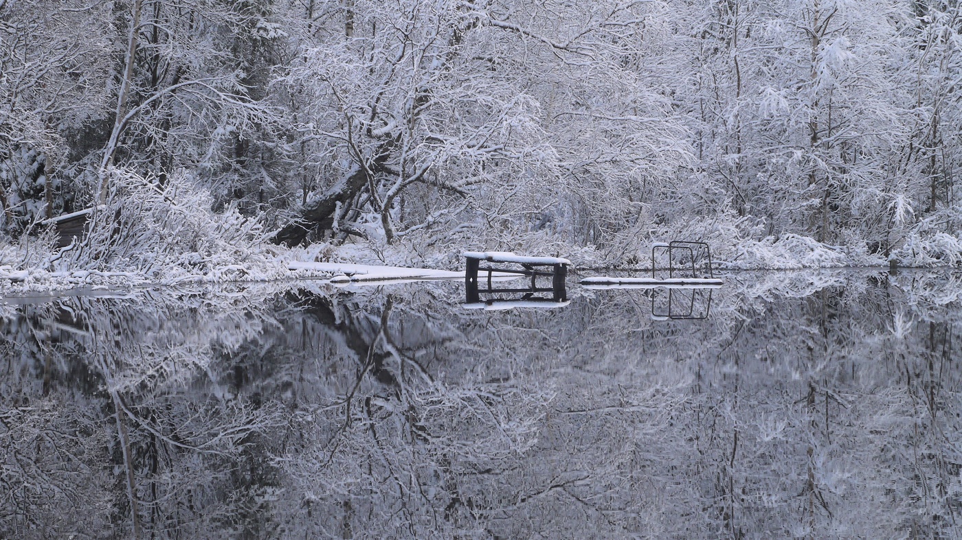 Первый снег.