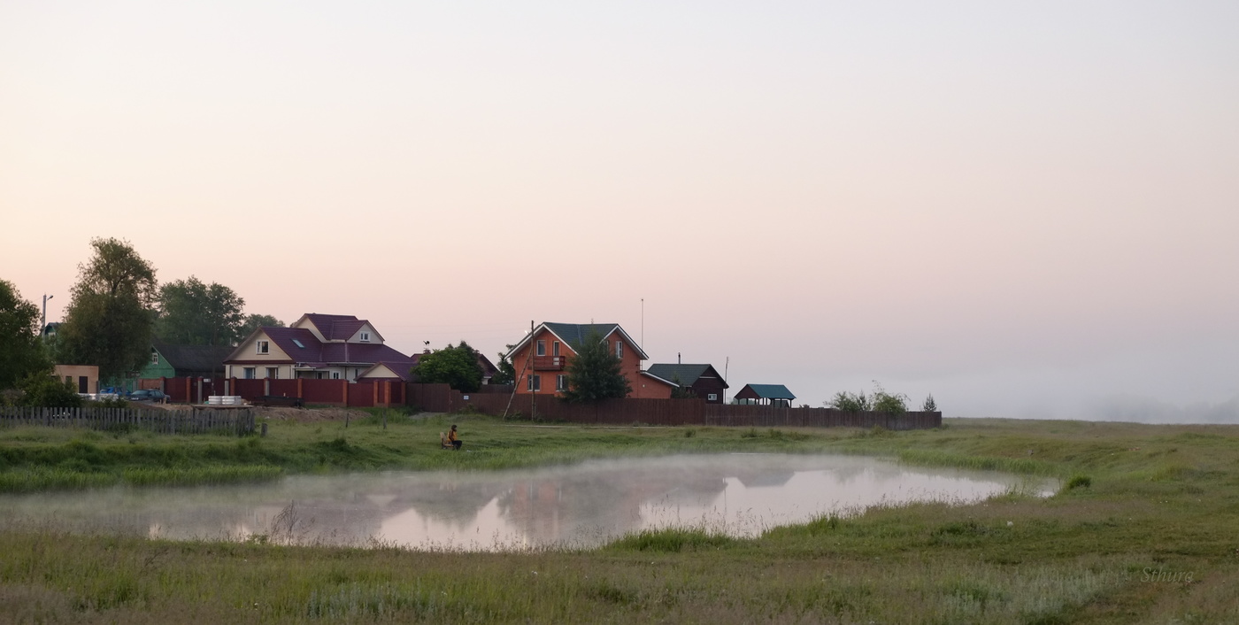 Летнее утро.