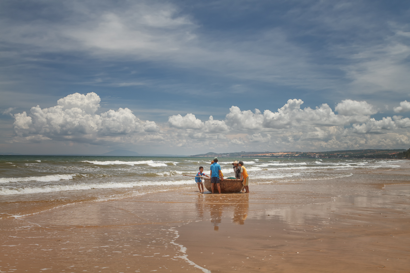 Рыбаки во Вьетнаме