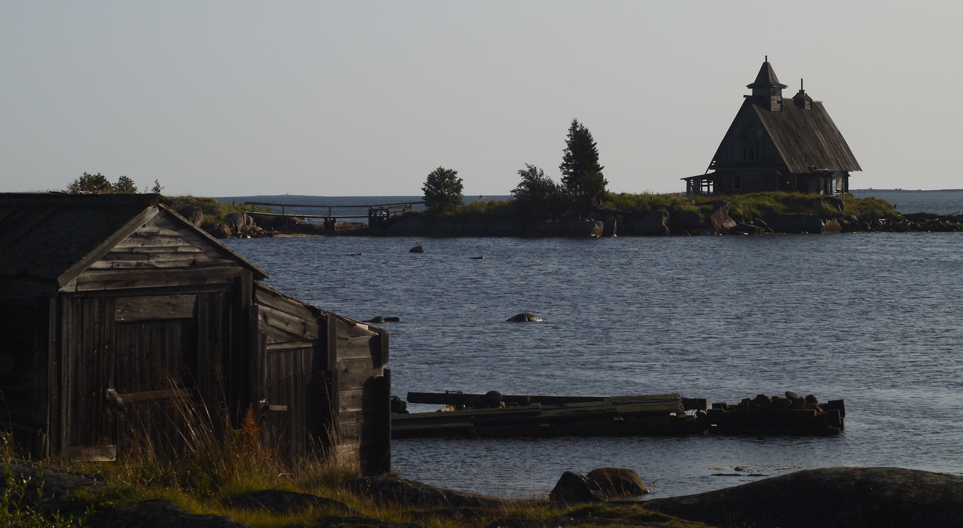 У самого Белого моря.