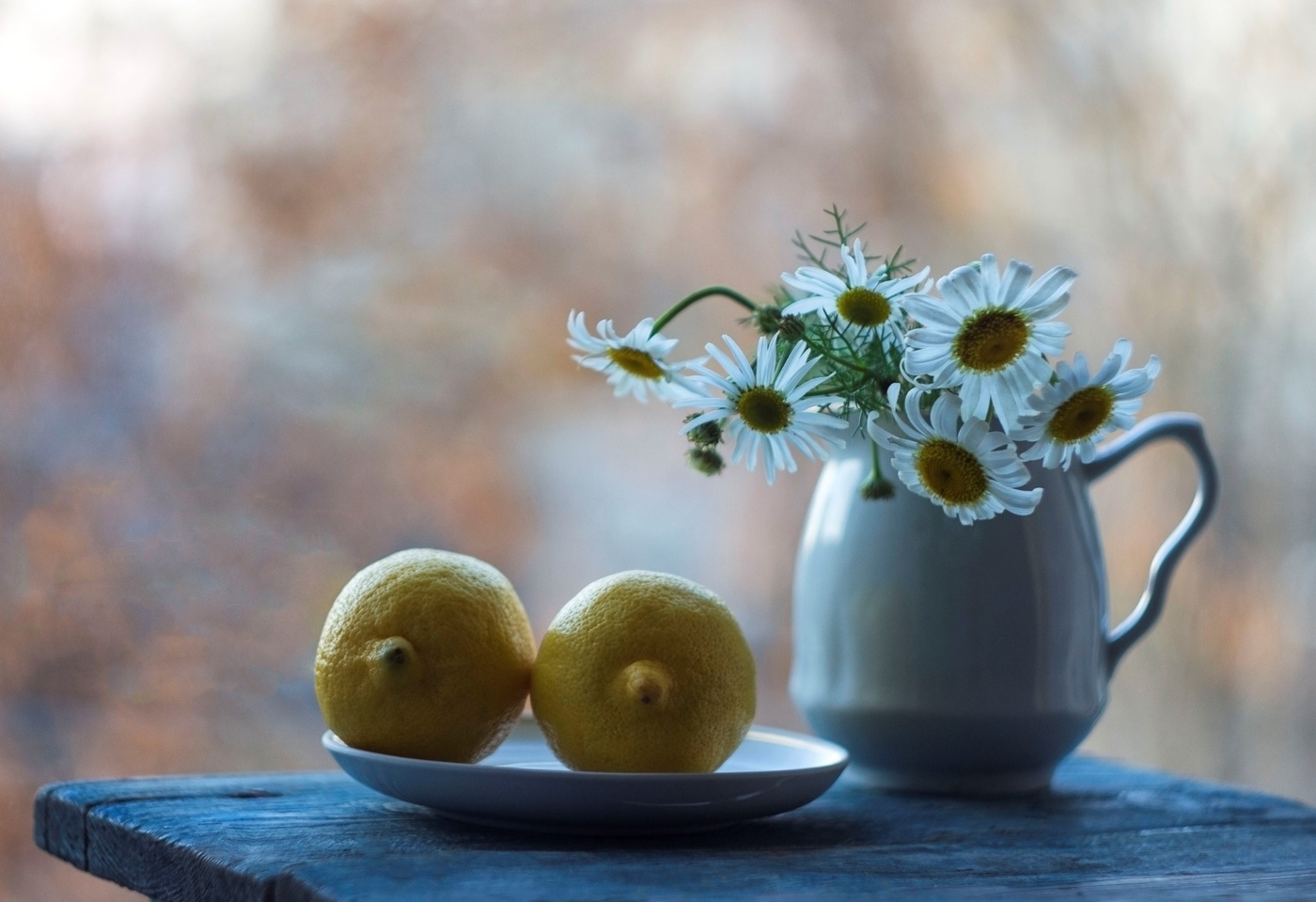 Лимонно-ромашковый