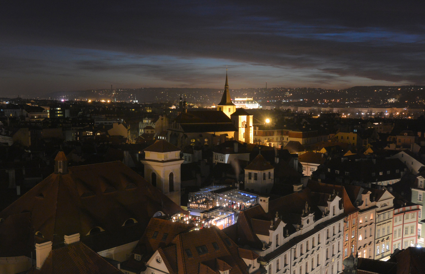 Вечер в Праге