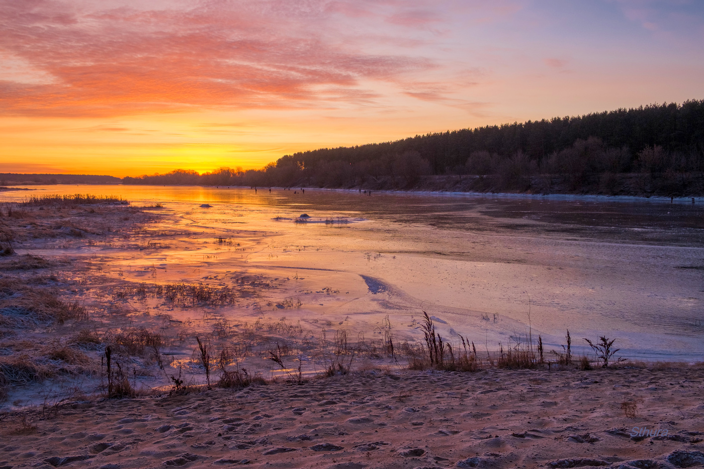 Морозы осенние.