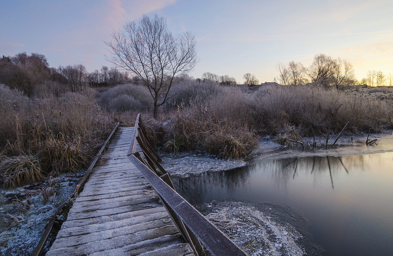 Старый мостик в Архангельском