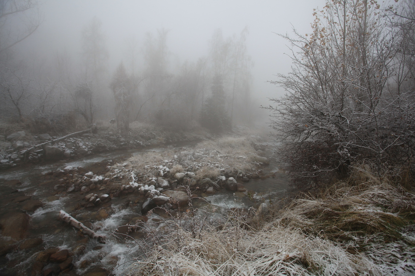 Там,за туманом,зима