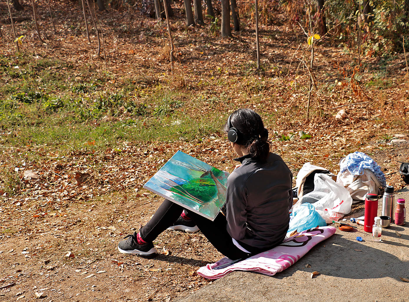 Юная художница