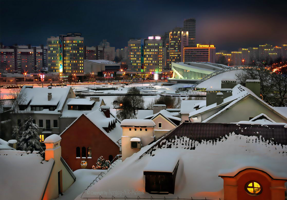 Старинные крыши города