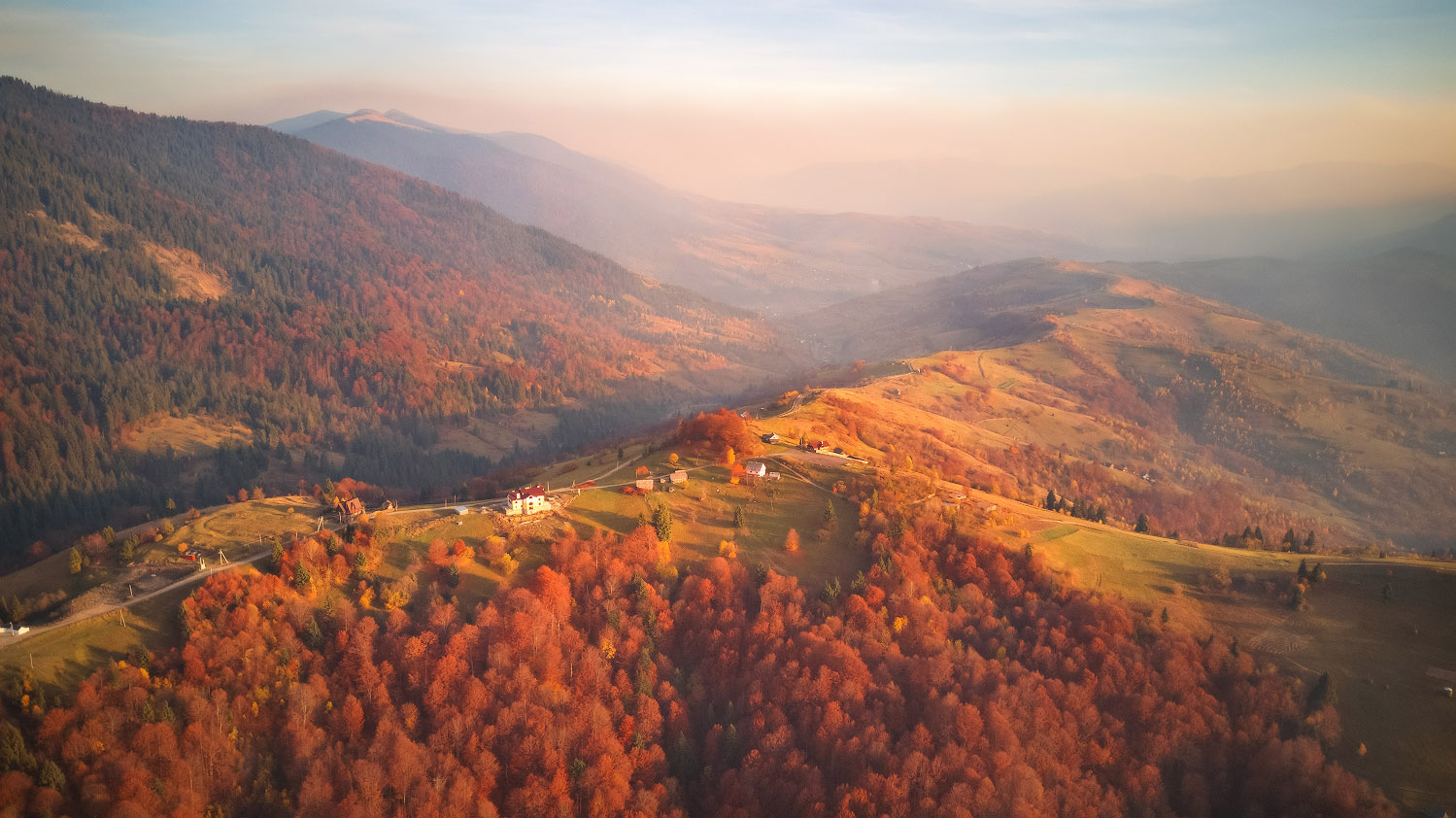 Теплый октябрь. Синевирский перевал