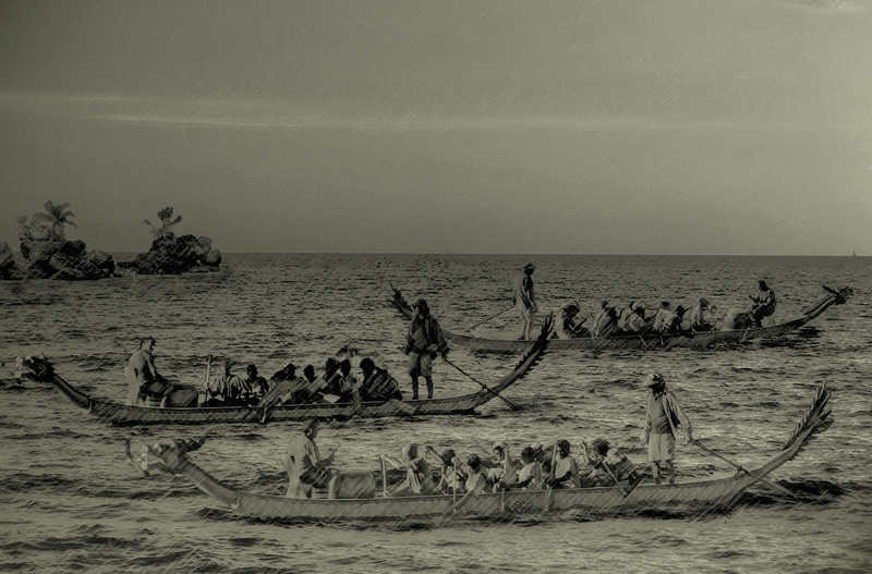 Вечер в Гвинейском заливе...