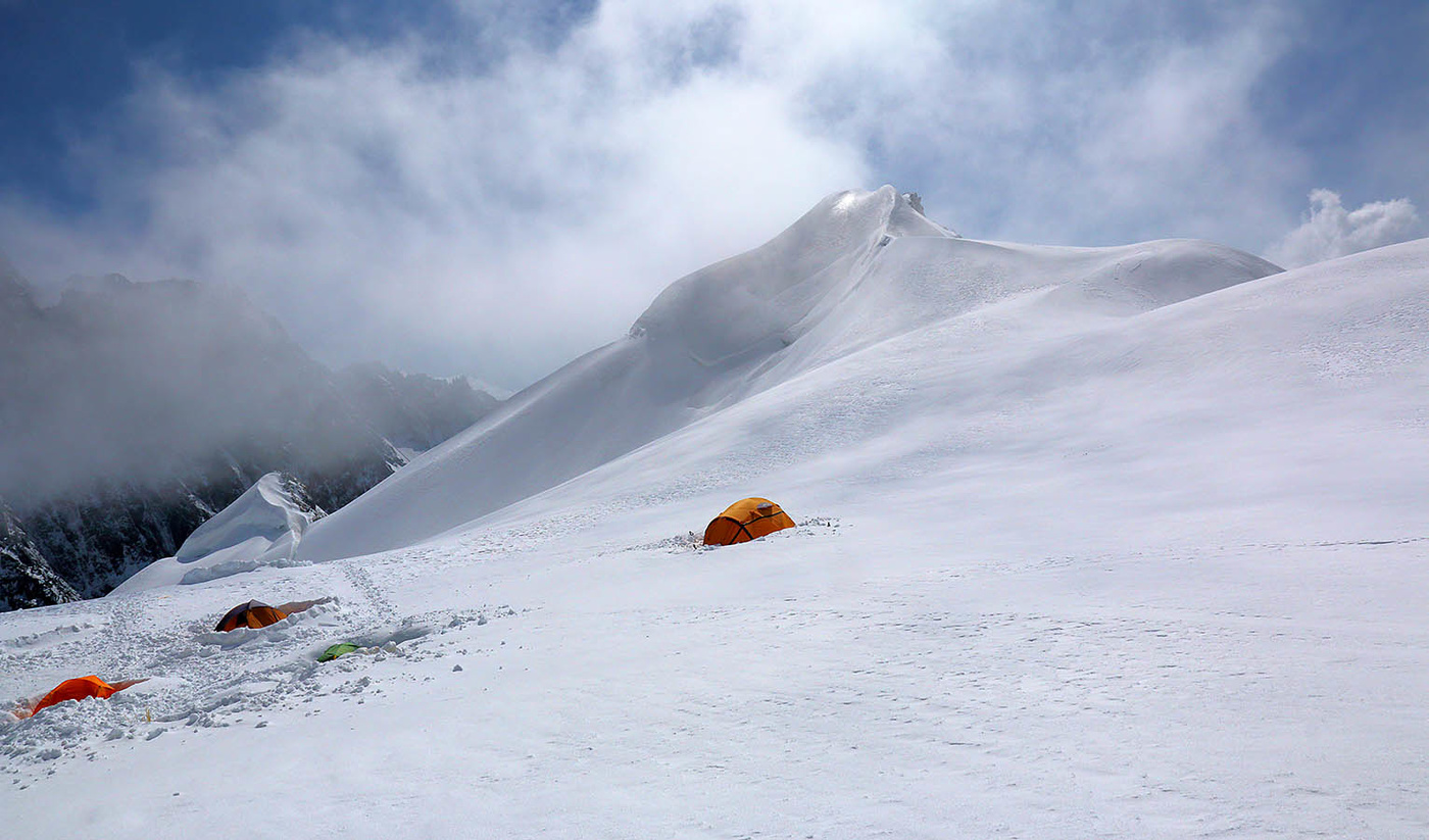 Лагерь на Большом Берельском Седле