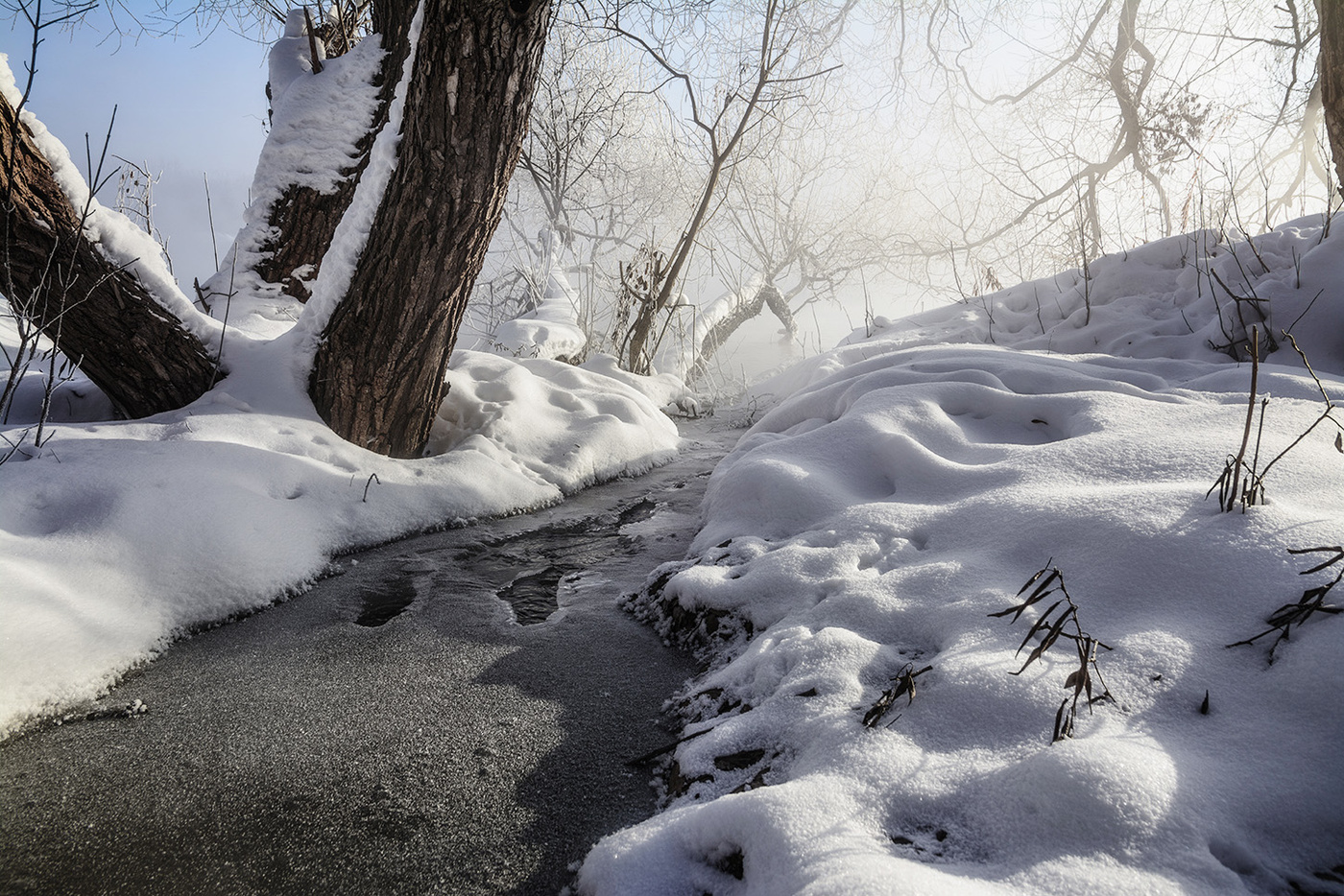 Зимний пейзаж.