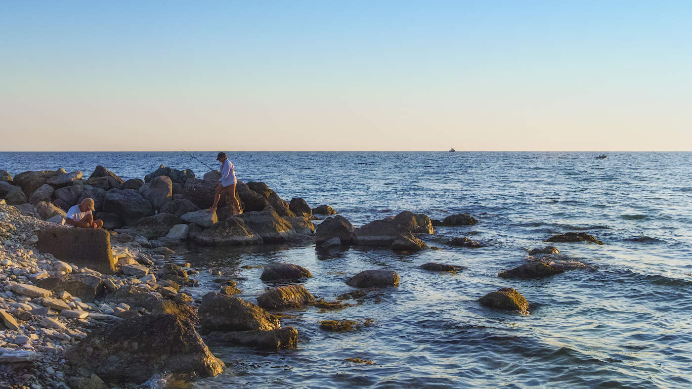 Рыбак и рыбачка