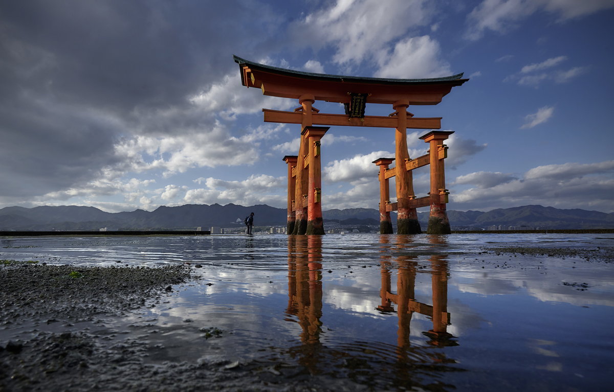 Тории Острова Миядзима