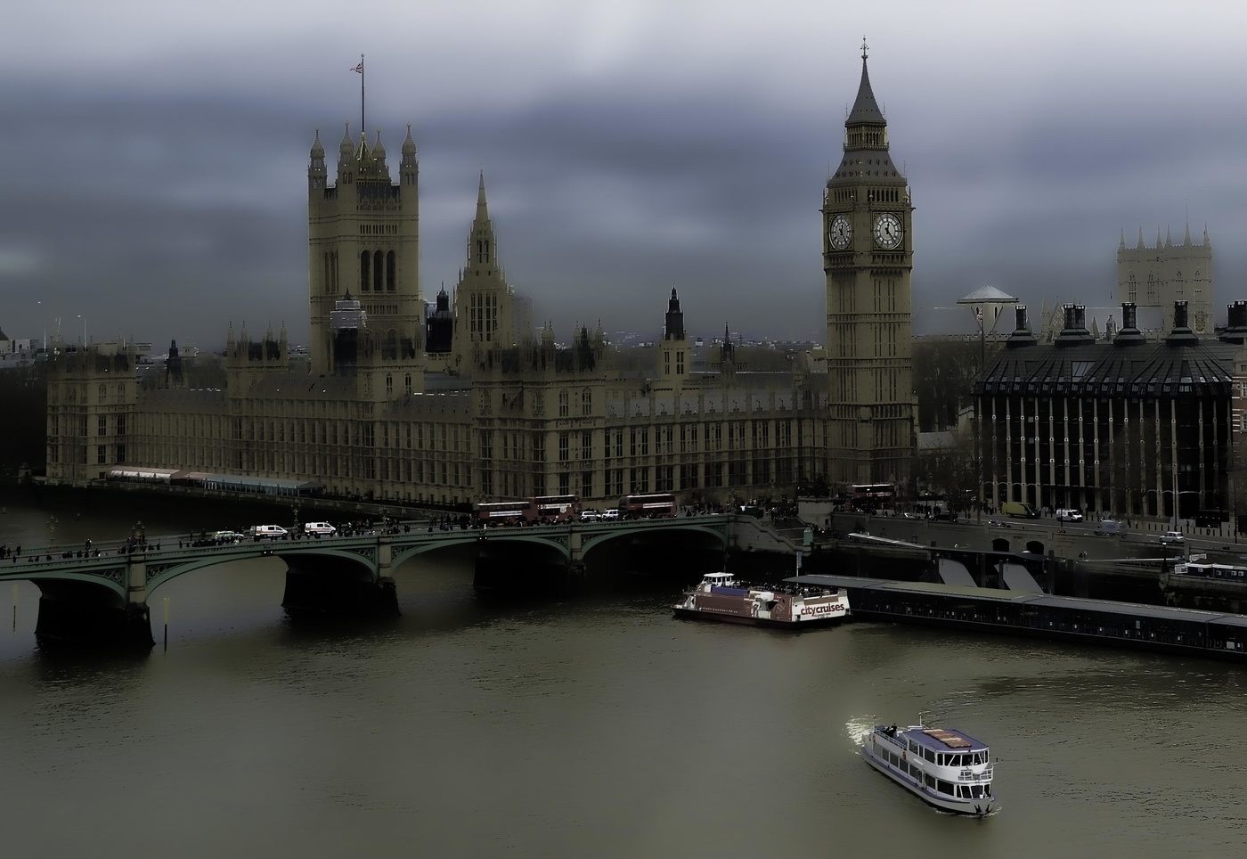 Лондон в тумане