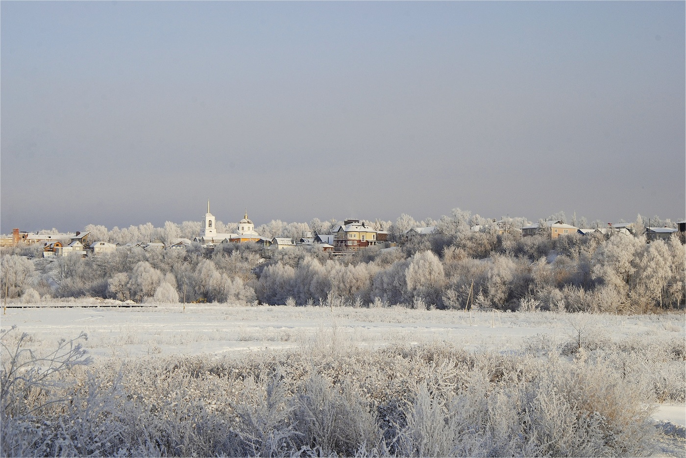 Пусть будет белый иней...