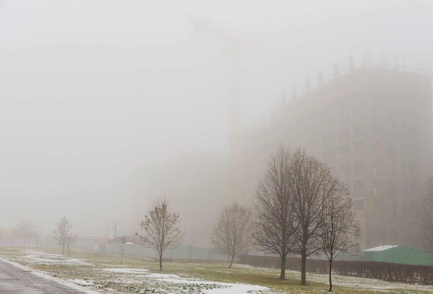 "Уже начало декабря, а на дворе как будто осень..."