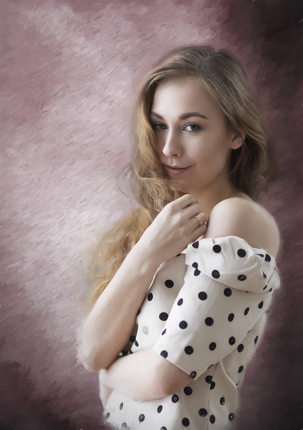 портрет молодой женщины