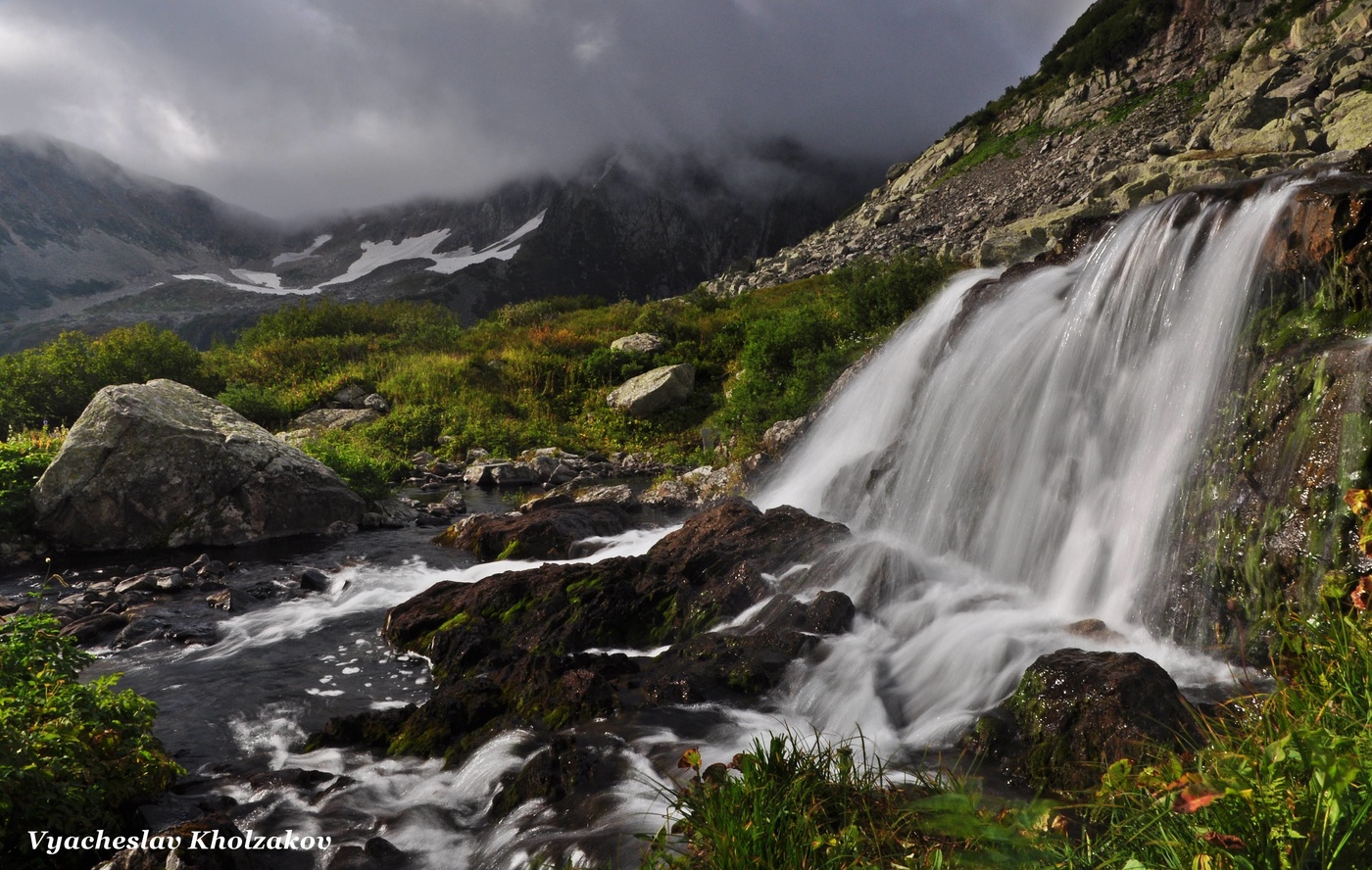 Горный ручей в Кузнецком Алатау