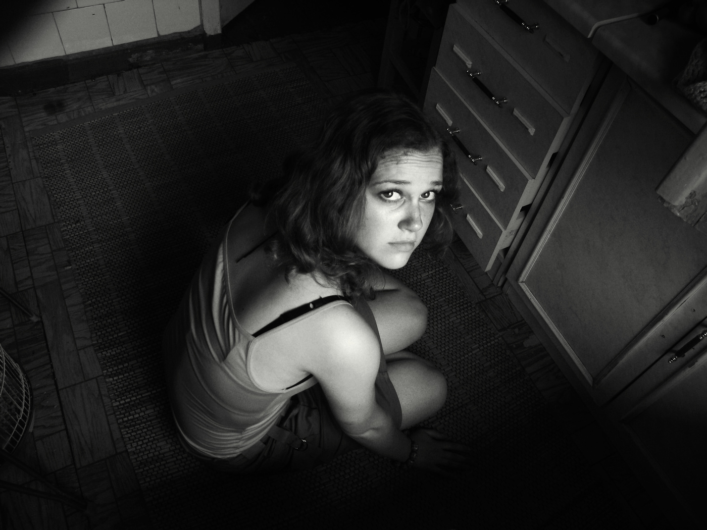 Саша на кухне