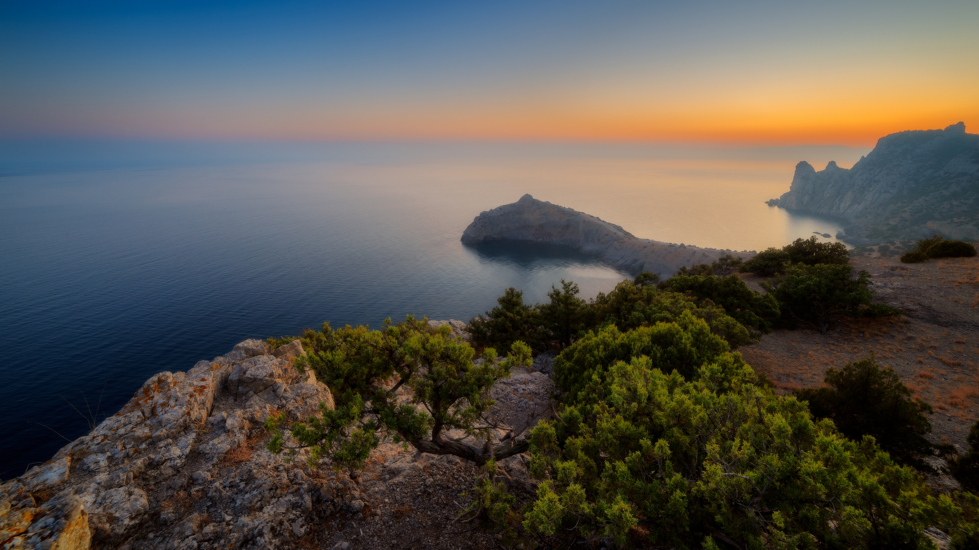 Вечер у мыса Капчик