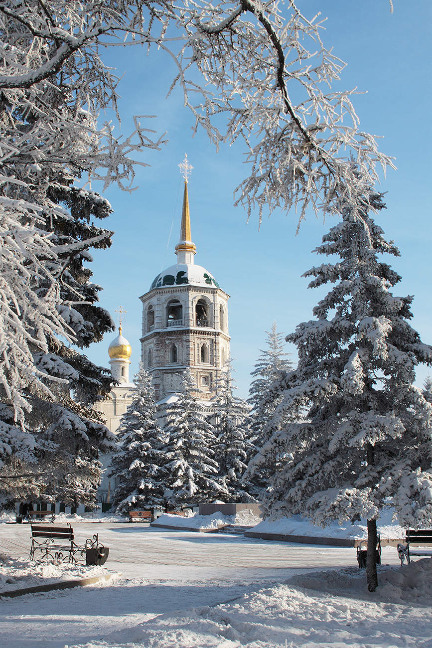 Зимний Иркутск