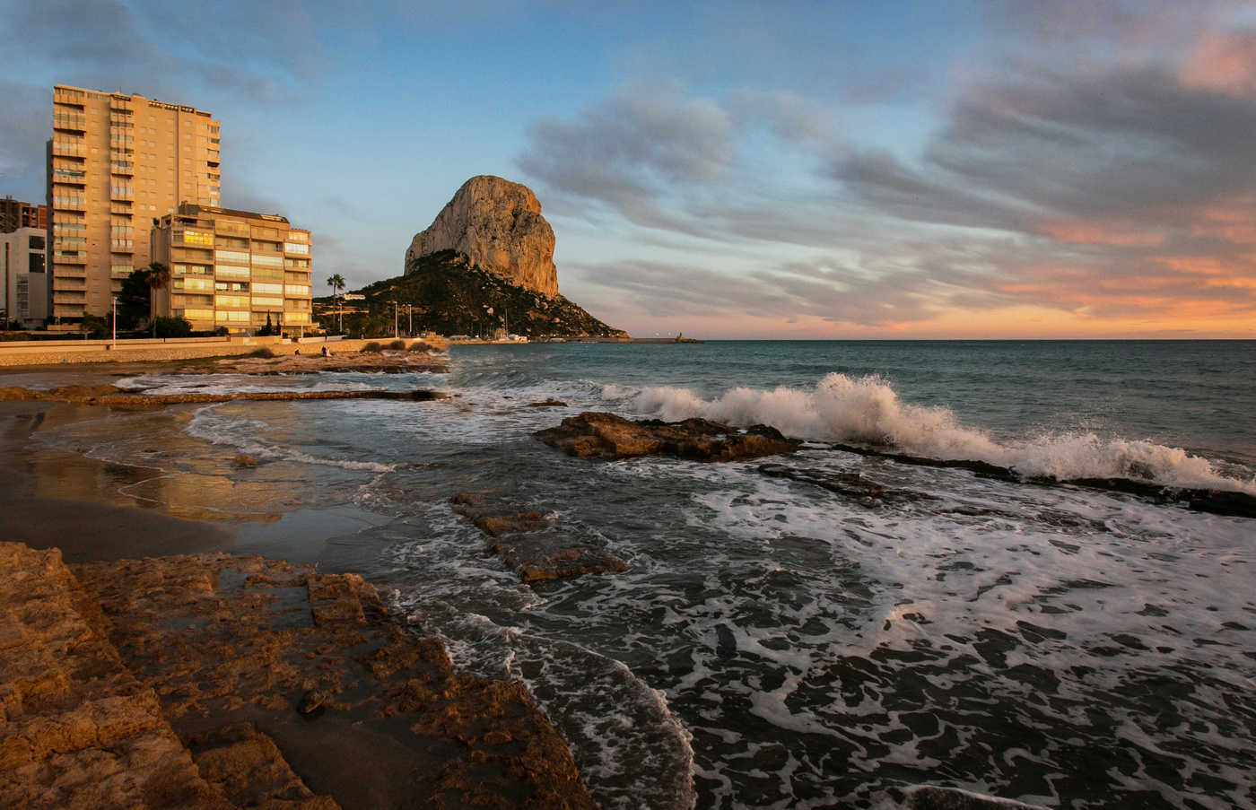 Закат в Кальпе