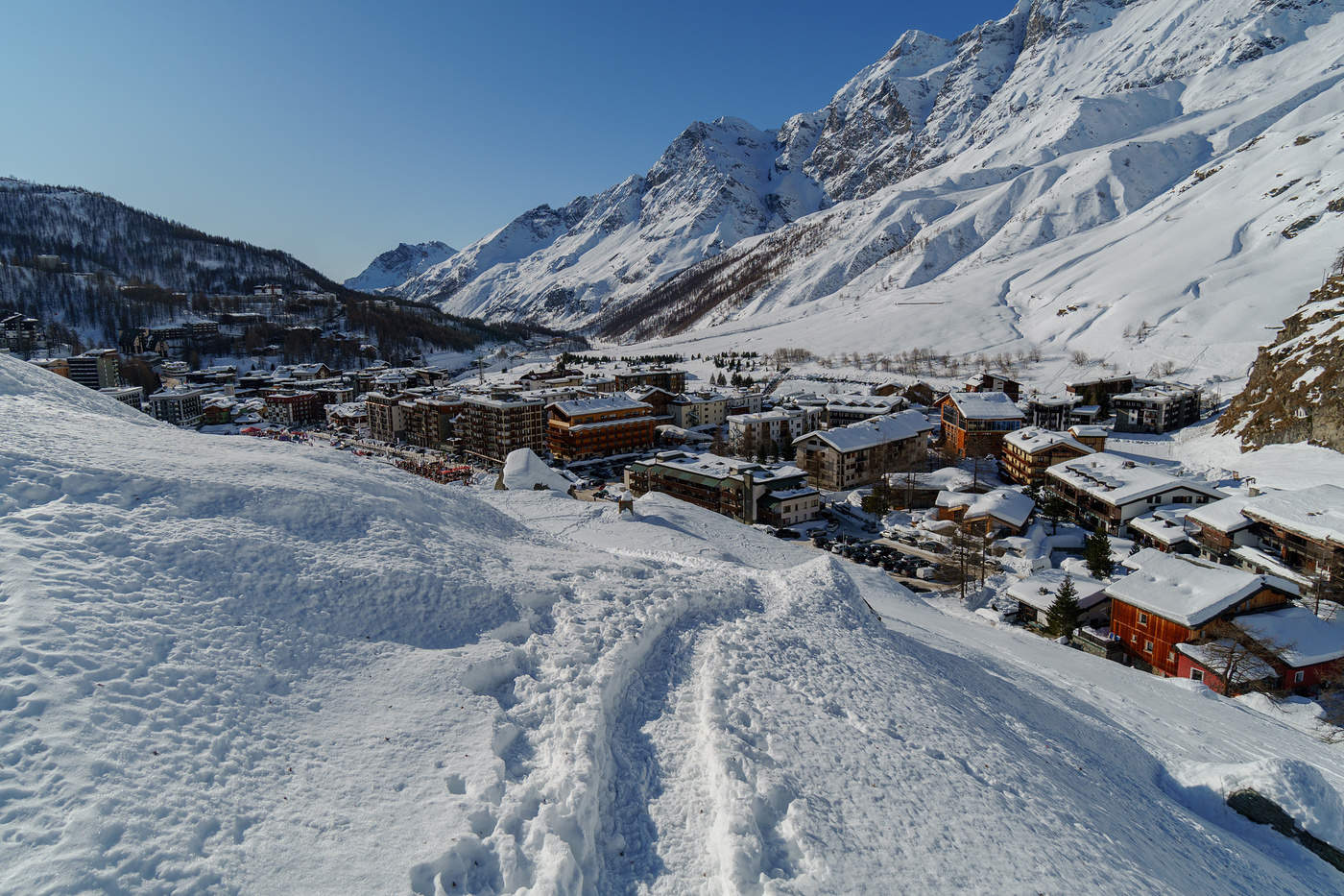 Червинья, вид сверху