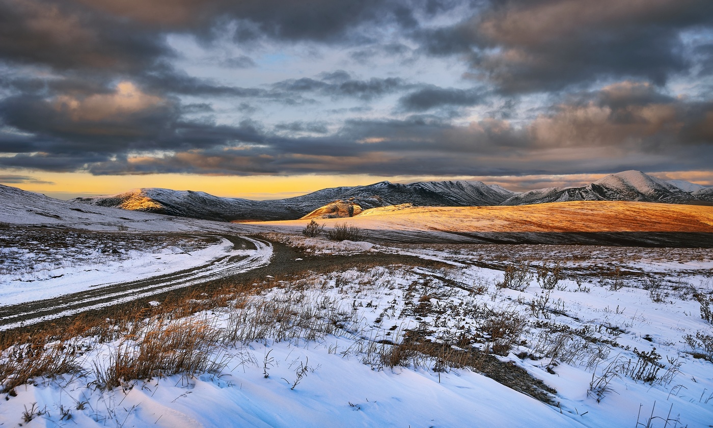 Развилка на старой дороге.