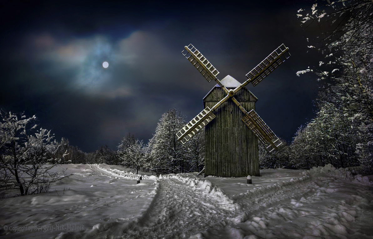 Melnik ночью забрел на мельницу :)