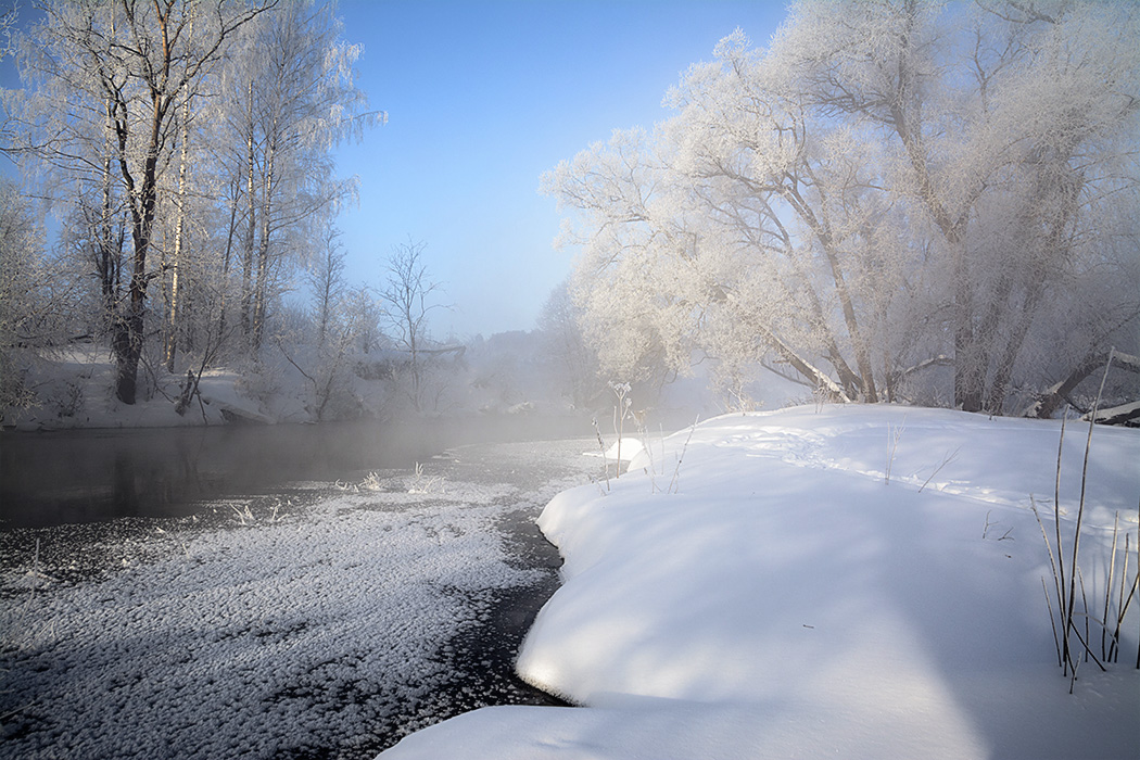Зимний пейзаж.