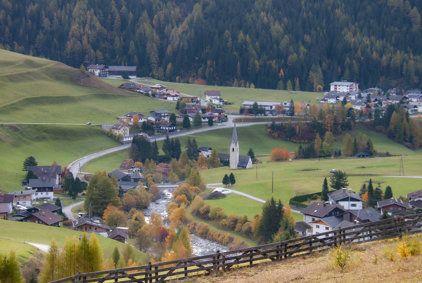 Тирольская деревня