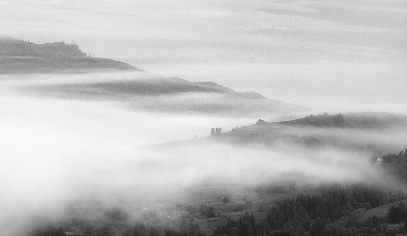 Schwarze und weiße Meer