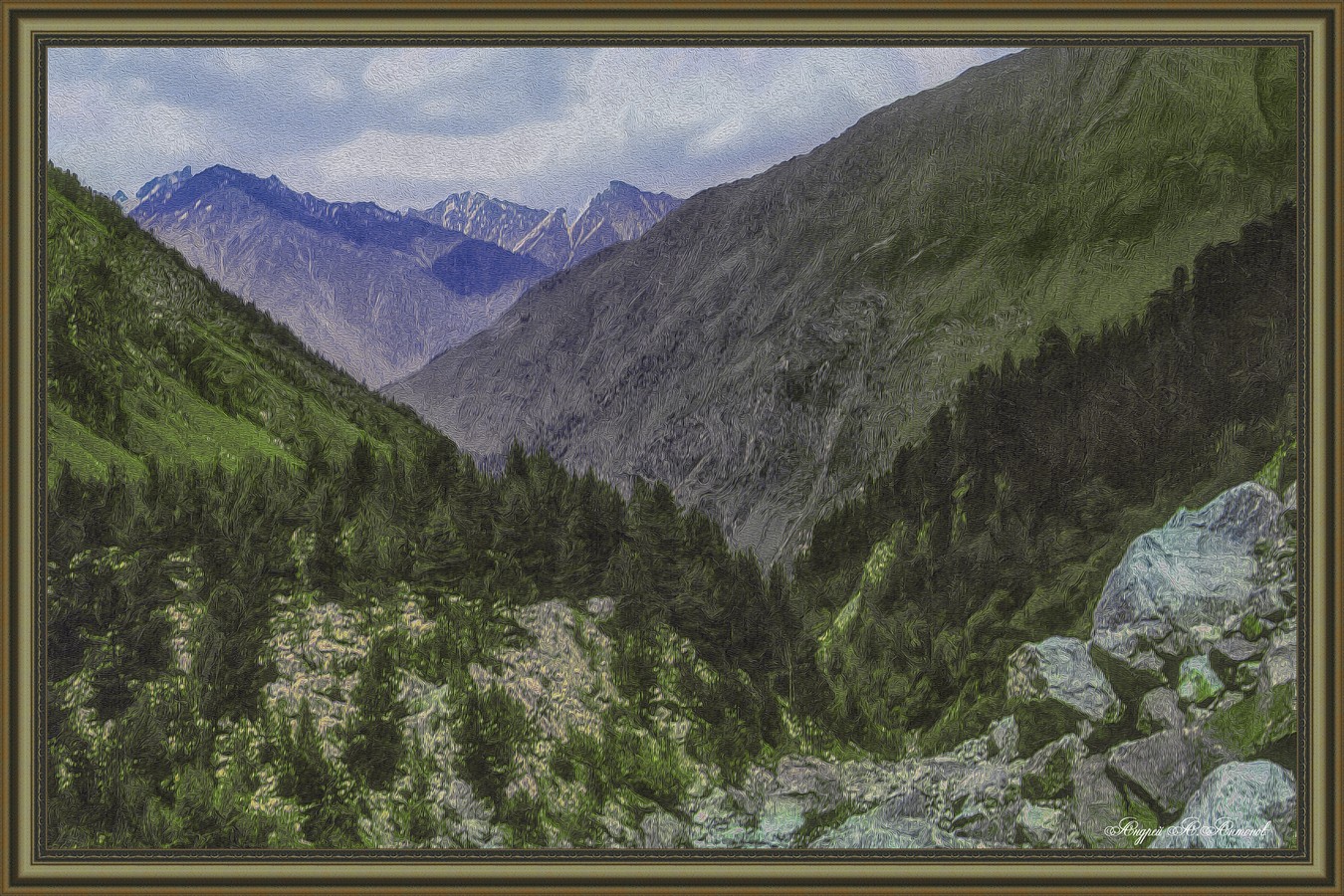 В ущелье Шхельды