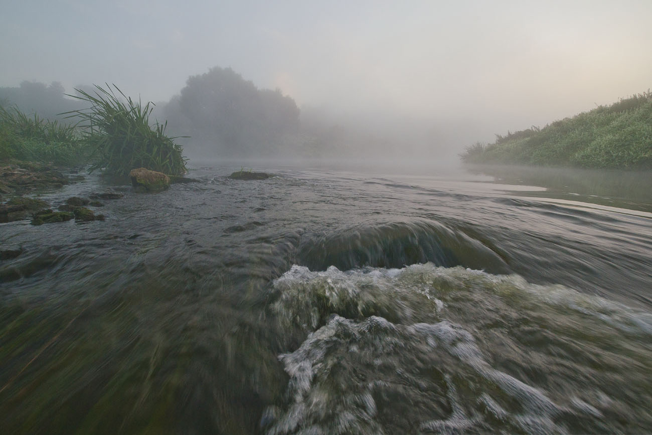 У быстрины на Упе. Якшино