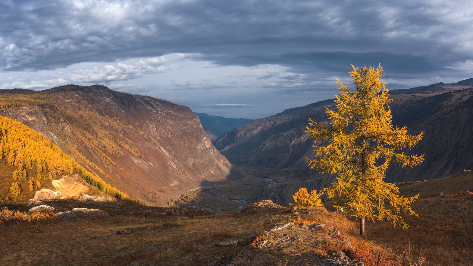 Утро на перевале Кату-Ярык