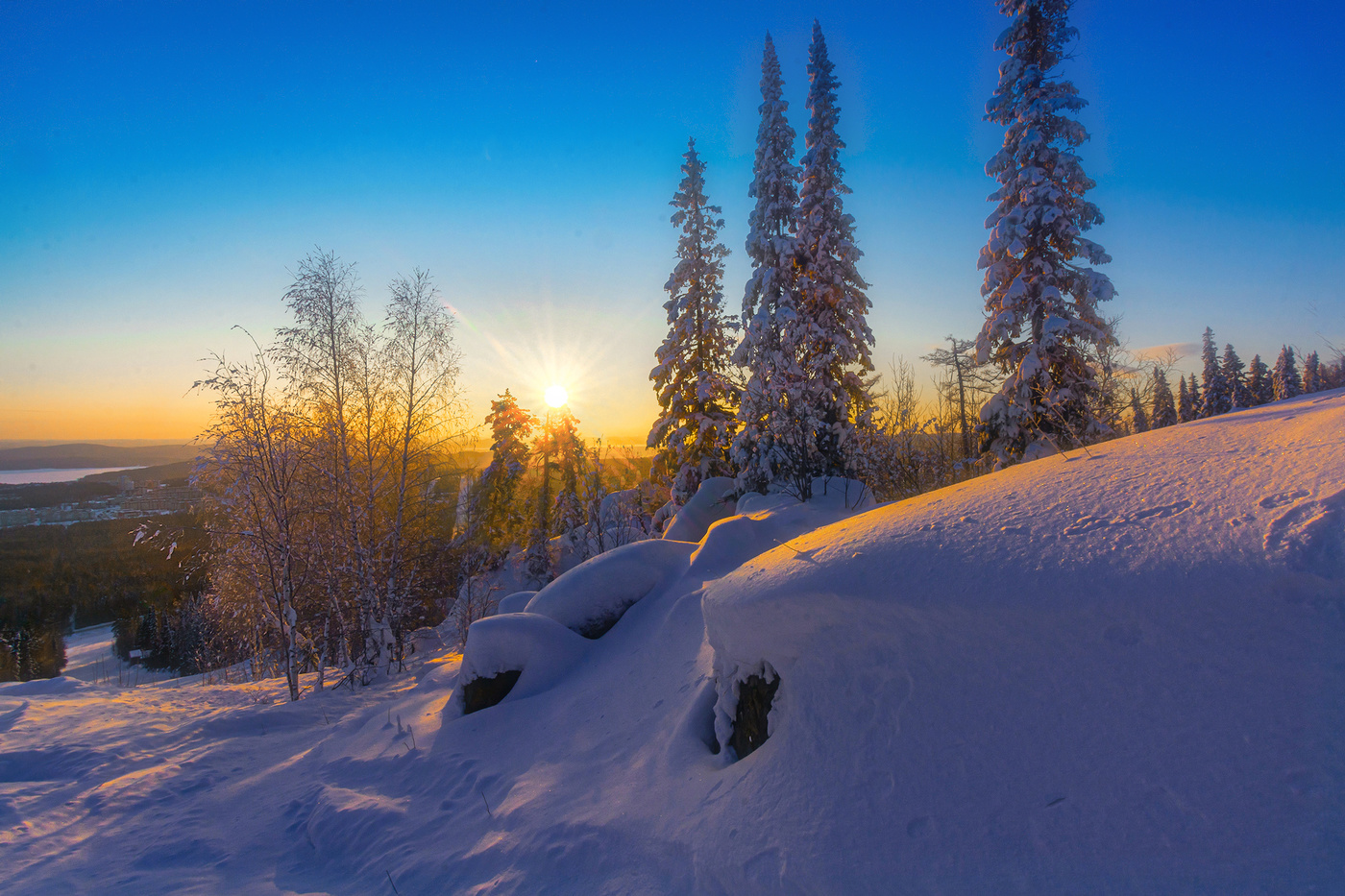 Рассвет вступил в свои права