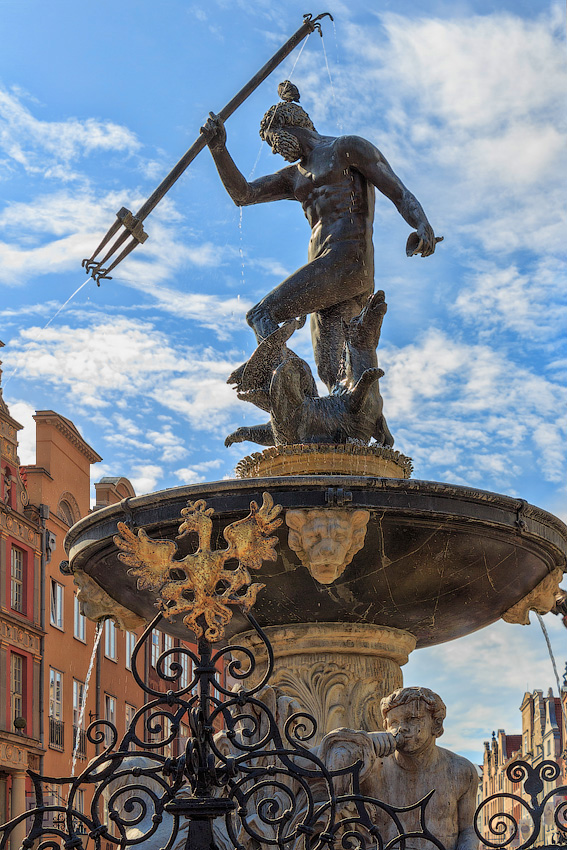 Фонтан Нептуна (фрагмент)